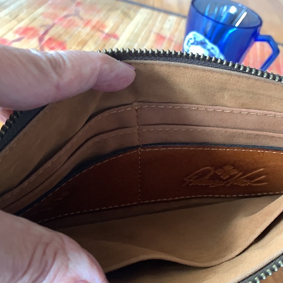 Patrica Nash Tooled Leather Wristlet